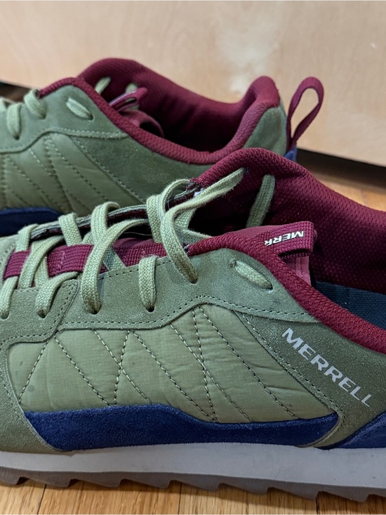 Merrell Other - Merrell Men's Olive, Burgundy & Navy Low-Top Sneakers